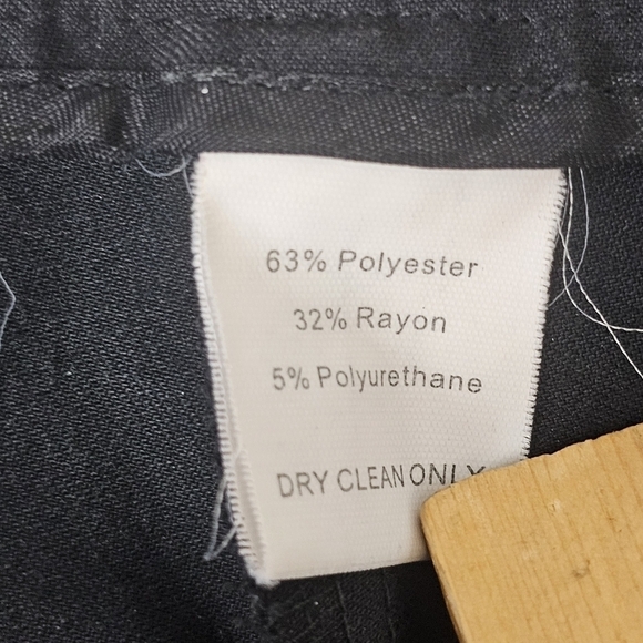 Trina Turke Wide Leg Pants guessing size 4 Women’s Black Dressy Casual - Picture 8 of 12